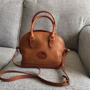 Dooney & Bourke Brown domed satchel